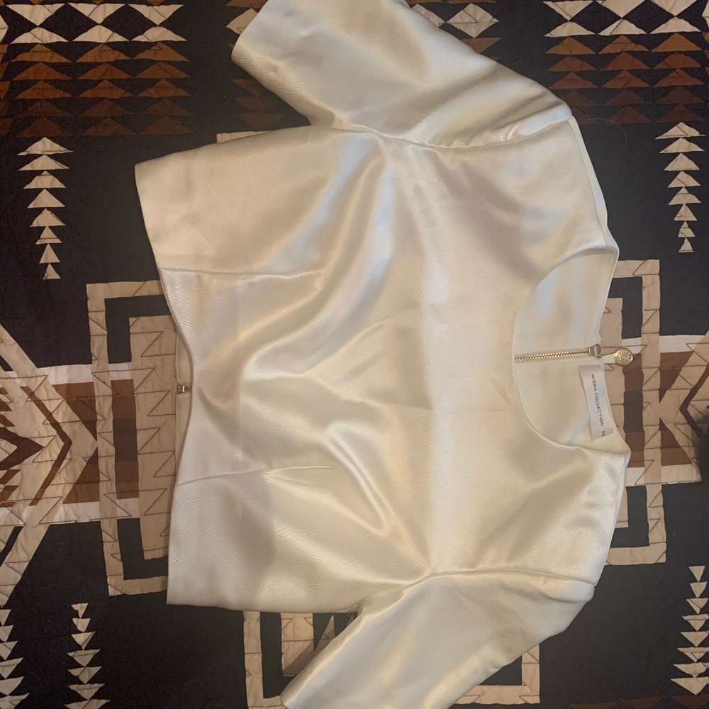 Misha Crop top white